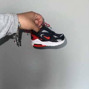 Nike Black and Red Baby Sneakers